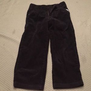 Gymboree Corduroy Boys Pants Black